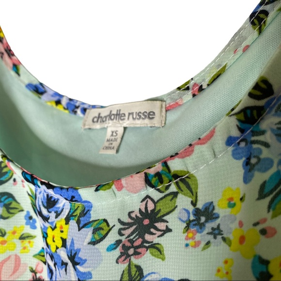 Charlotte Rouse Sleeveless High-low Dress Size XS - Picture 3 of 9